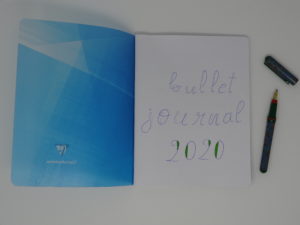 Un cahier papier transformé en bullet journal