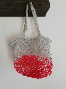 sac filet sugar mesh drops design